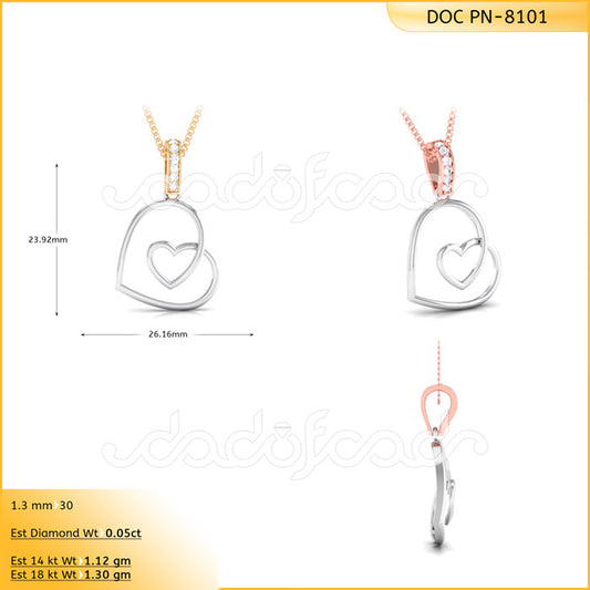 3D Jewelry Files Pendant Model 3DM DOC-P8101