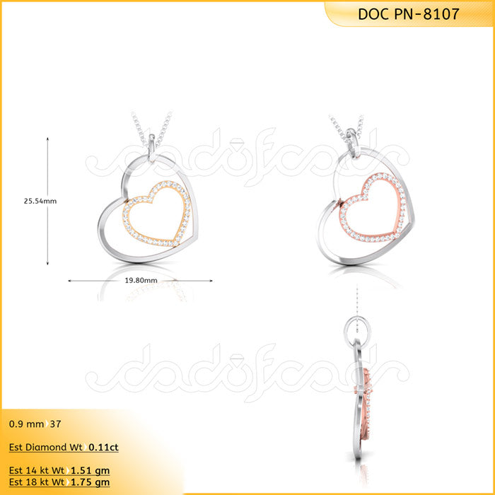 3D Jewelry Files Pendant Model 3DM DOC-P8107