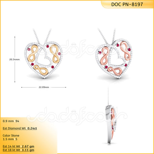 3D Jewelry Files Pendant Model 3DM DOC-P8197