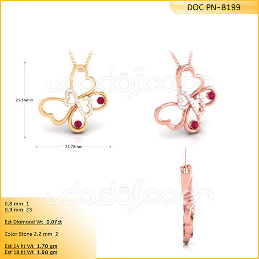 3D Jewelry Files Pendant Model 3DM DOC-P8199