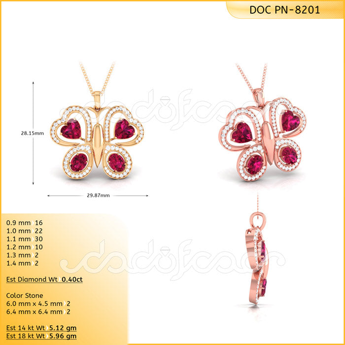 3D Jewelry Files Pendant Model 3DM DOC-P8201