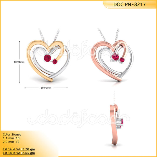 3D Jewelry Files Pendant Model 3DM DOC-P8217