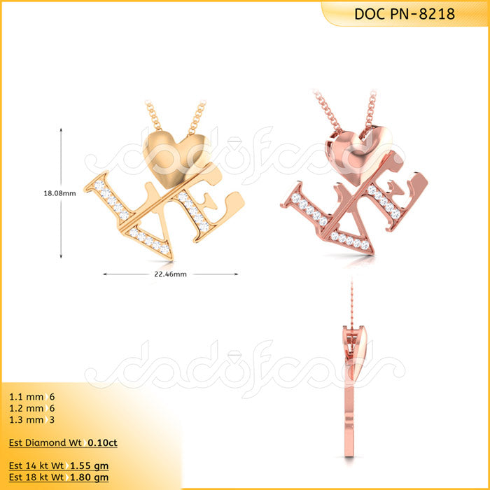 3D Jewelry Files Pendant Model 3DM DOC-P8218