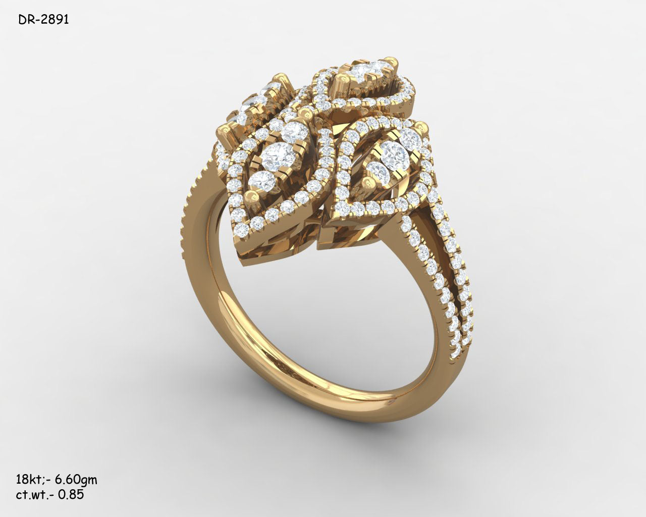 3D Jewelry Files Ring Model STL DR-2891