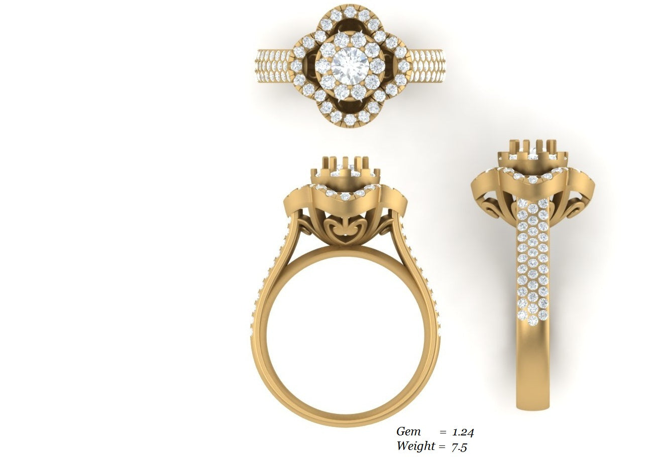 3D Jewelry Files Ring Model STL DR-2913