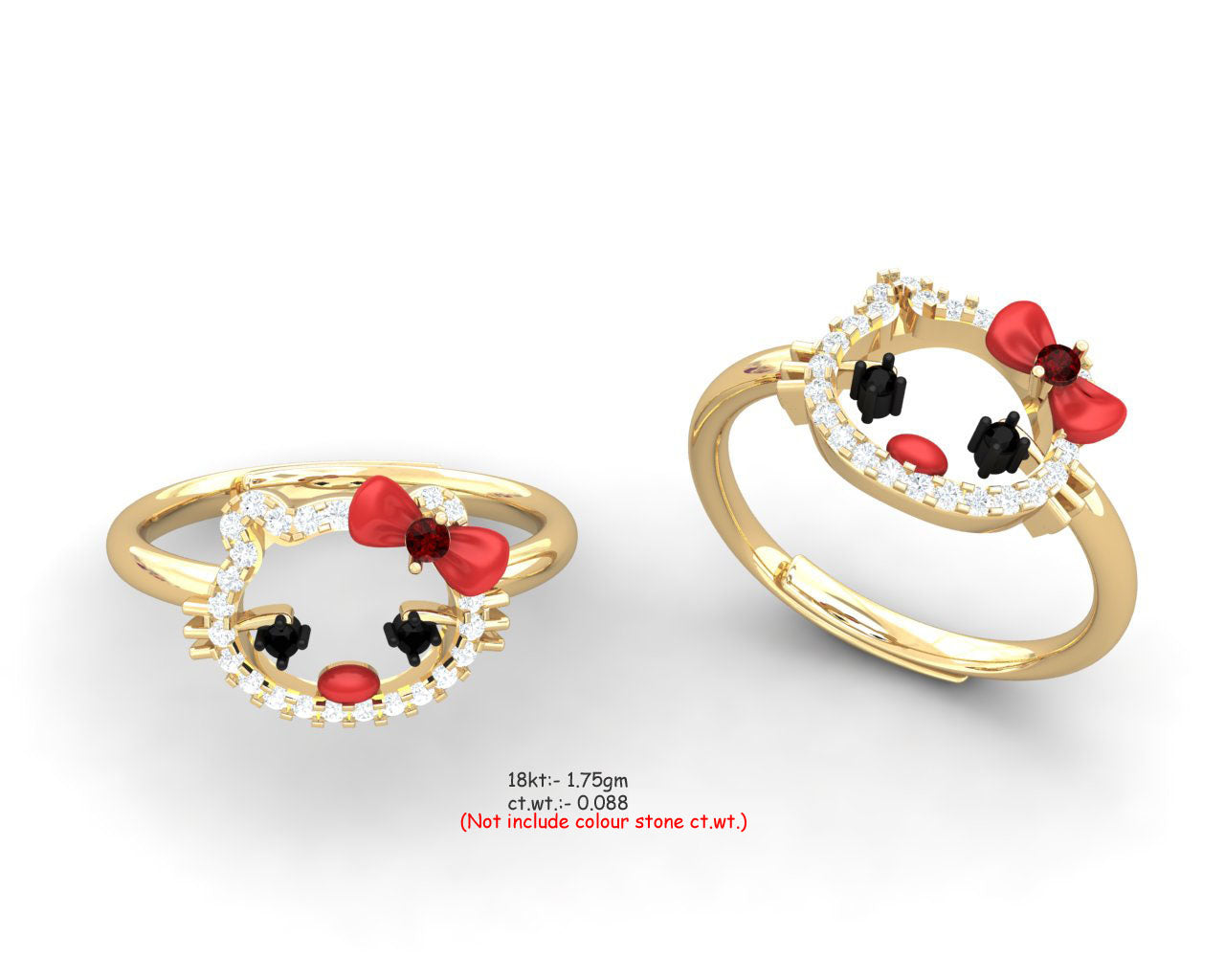 3D Jewelry Files Ring Model STL DR-3048