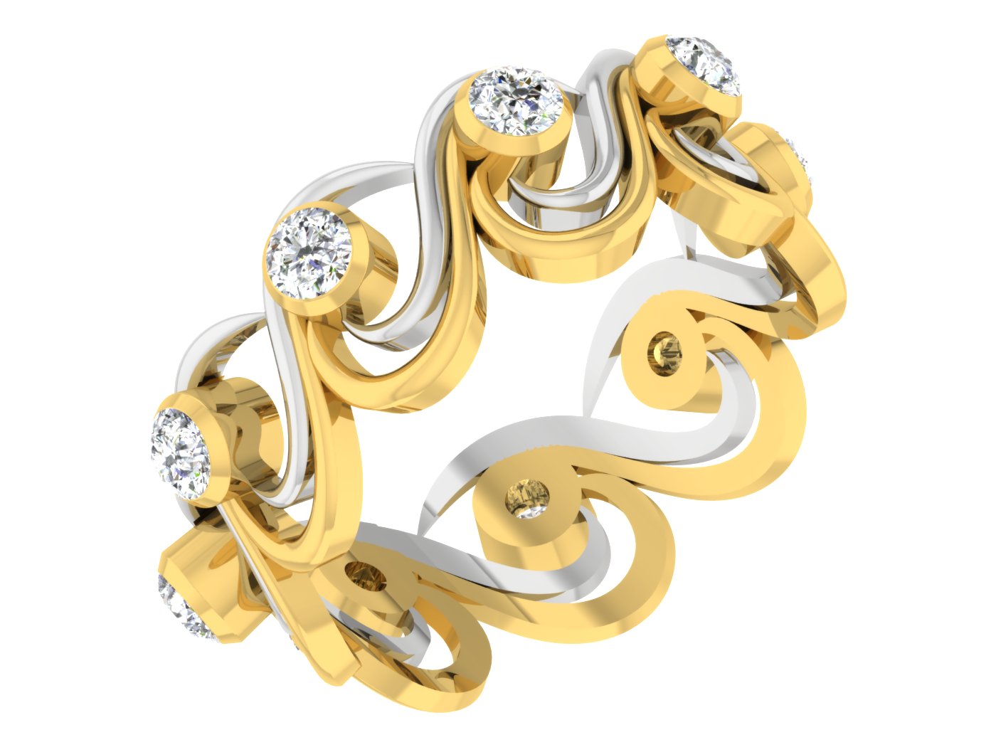 3D Jewelry Files Ring Model STL DR-2882 R10