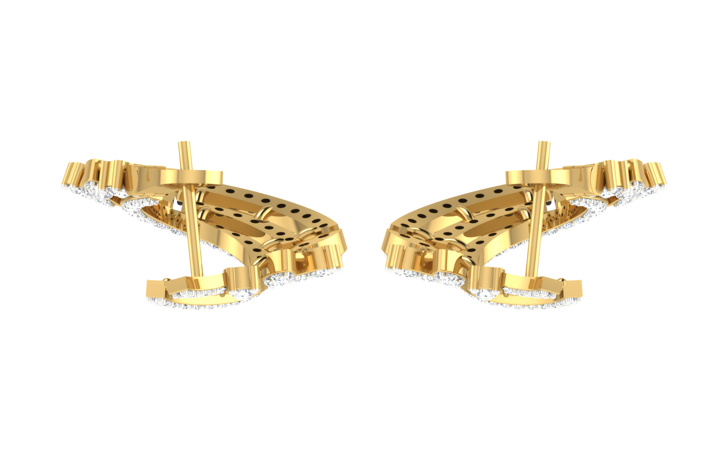 3D Jewelry Files Earring Model 3DM STL ear-033