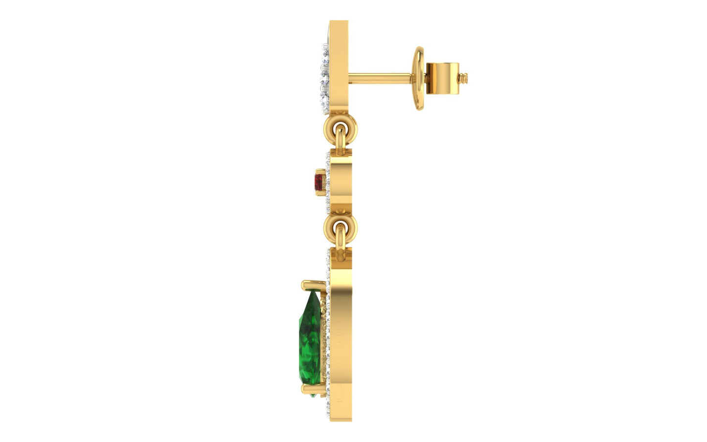 3D Jewelry Files Earring Model 3DM STL ER-2199