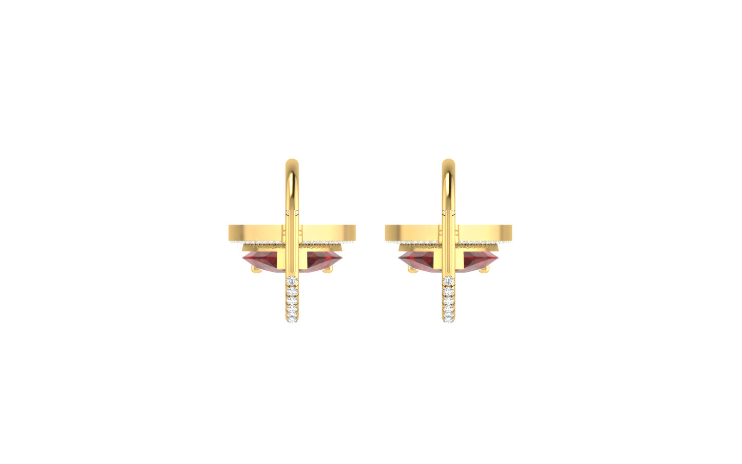 3D Jewelry Files Earring Model 3DM STL ER-2203