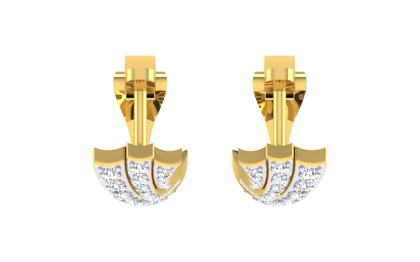 3D Jewelry Files Earring Model 3DM STL EZ BI-11