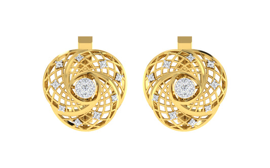 3D Jewelry Files Earring Model 3DM STL EZ BI-16