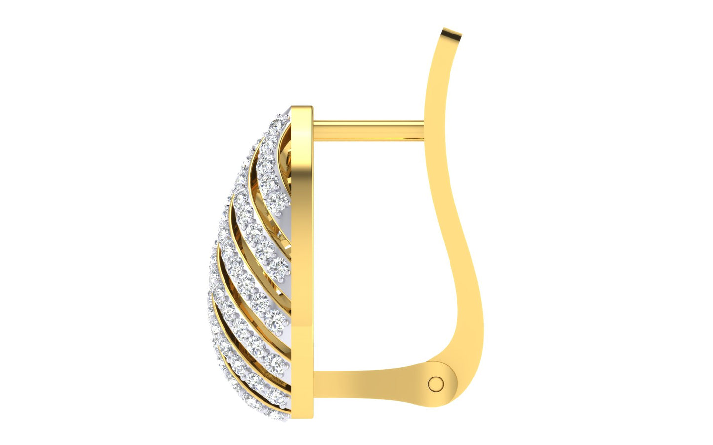 3D Jewelry Files Earring Model 3DM STL EZ BI-1