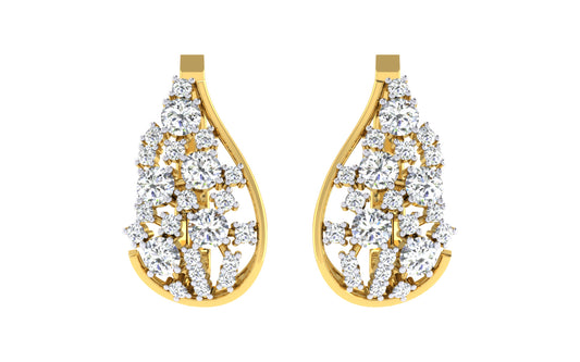 3D Jewelry Files Earring Model 3DM STL EZ BI-25