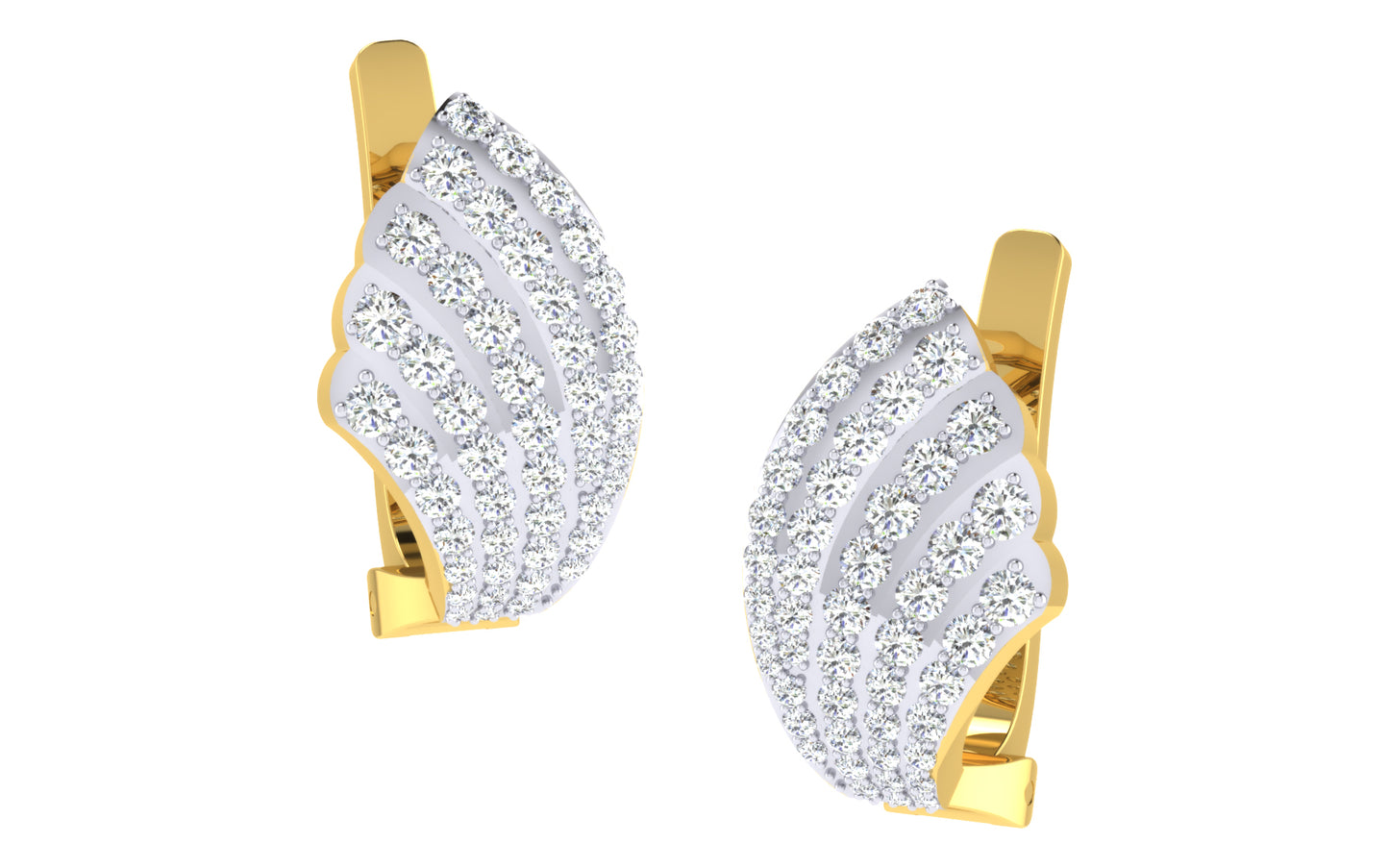 3D Jewelry Files Earring Model 3DM STL EZ BI-2