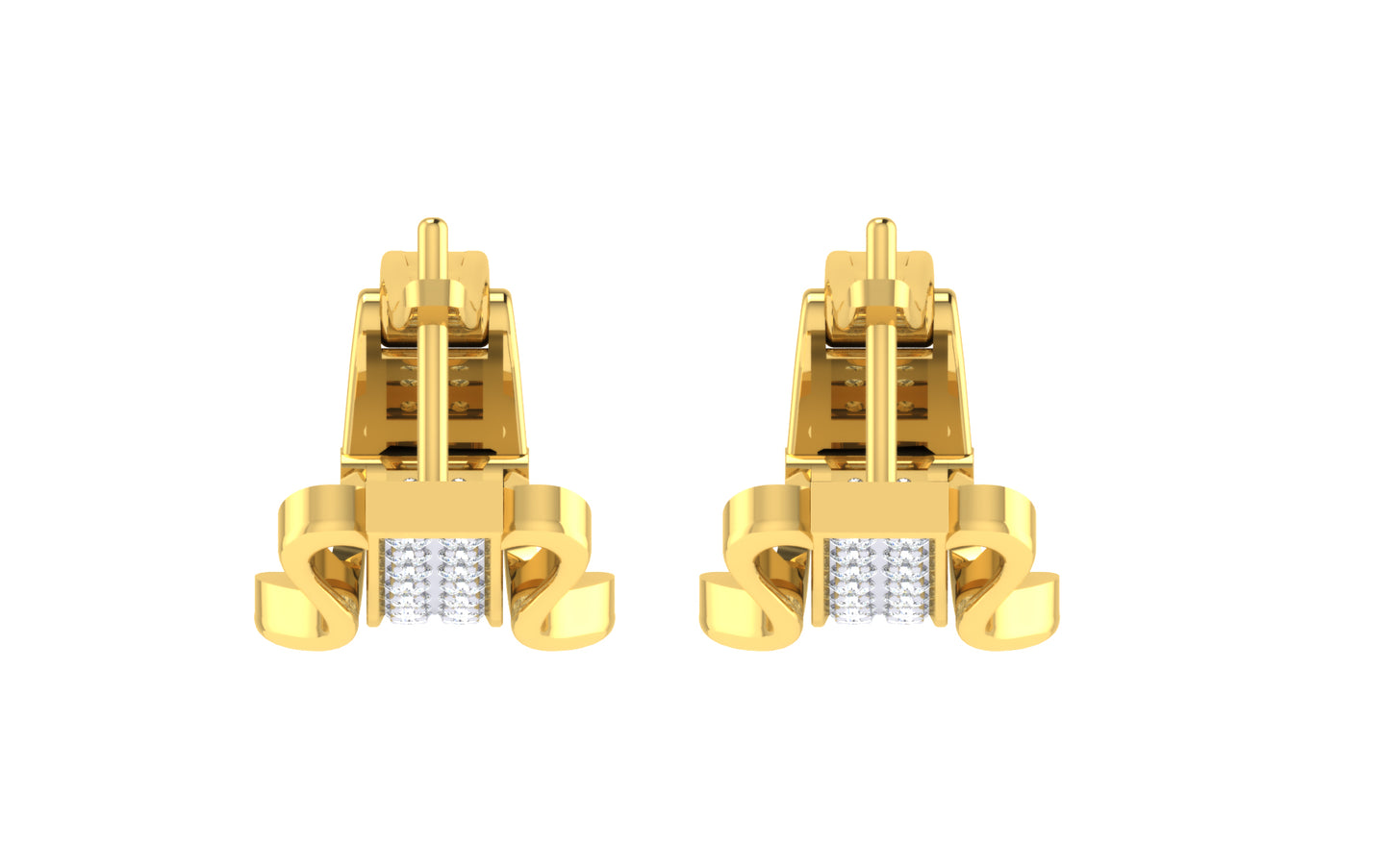 3D Jewelry Files Earring Model 3DM  EZ BI-35