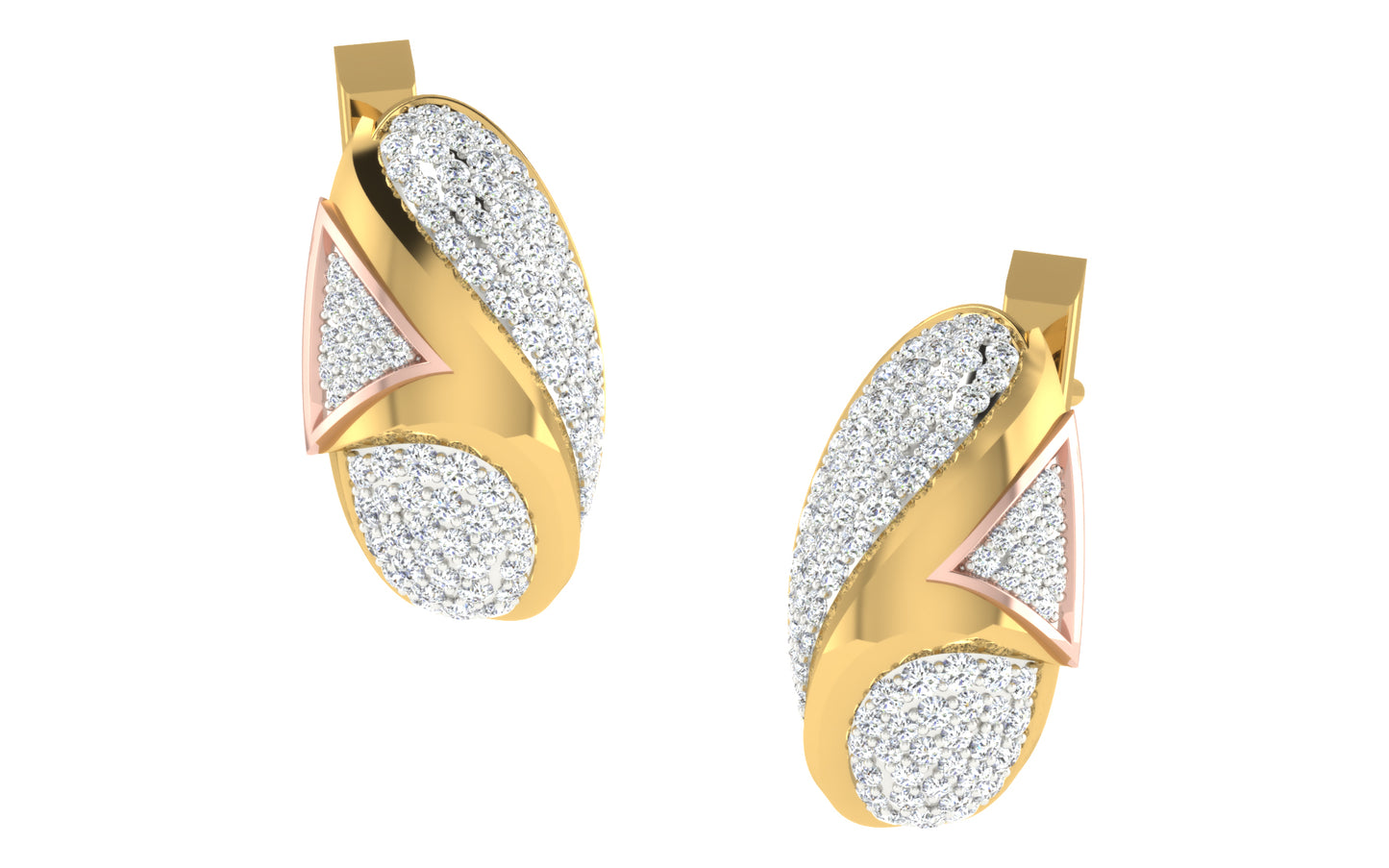 3D Jewelry Files Earring Model 3DM  EZ BI-43