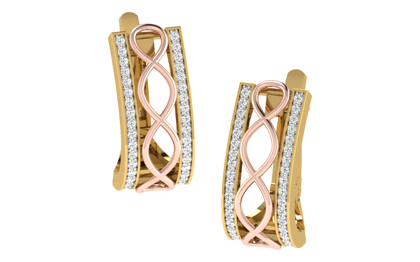 3D Jewelry Files Earring Model 3DM  EZ BI-52