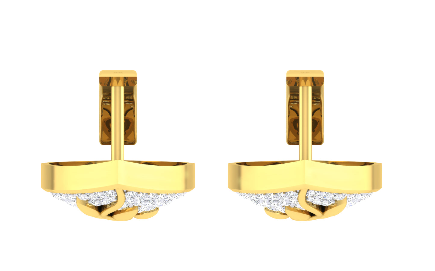 3D Jewelry Files Earring Model 3DM STL EZ BI-8