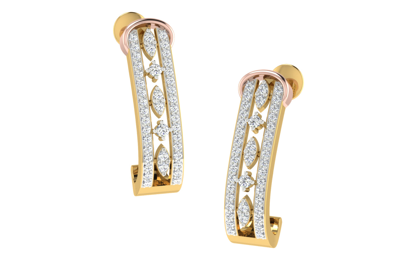 3D Jewelry Files Earring Model 3DM EZ BI-92