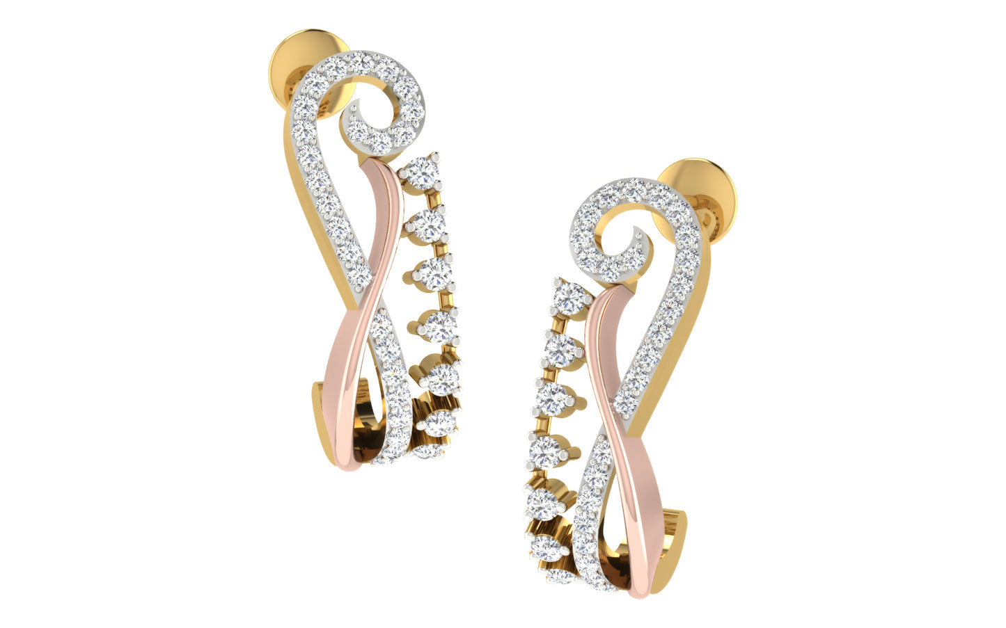 3D Jewelry Files Earring Model 3DM EZ BI-93