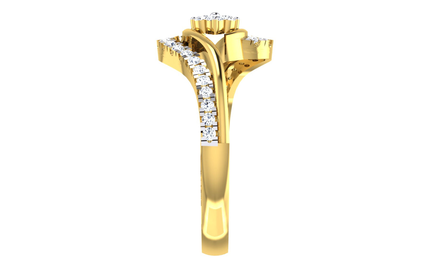 3D Jewelry Files Ring Model 3DM EZ R-161