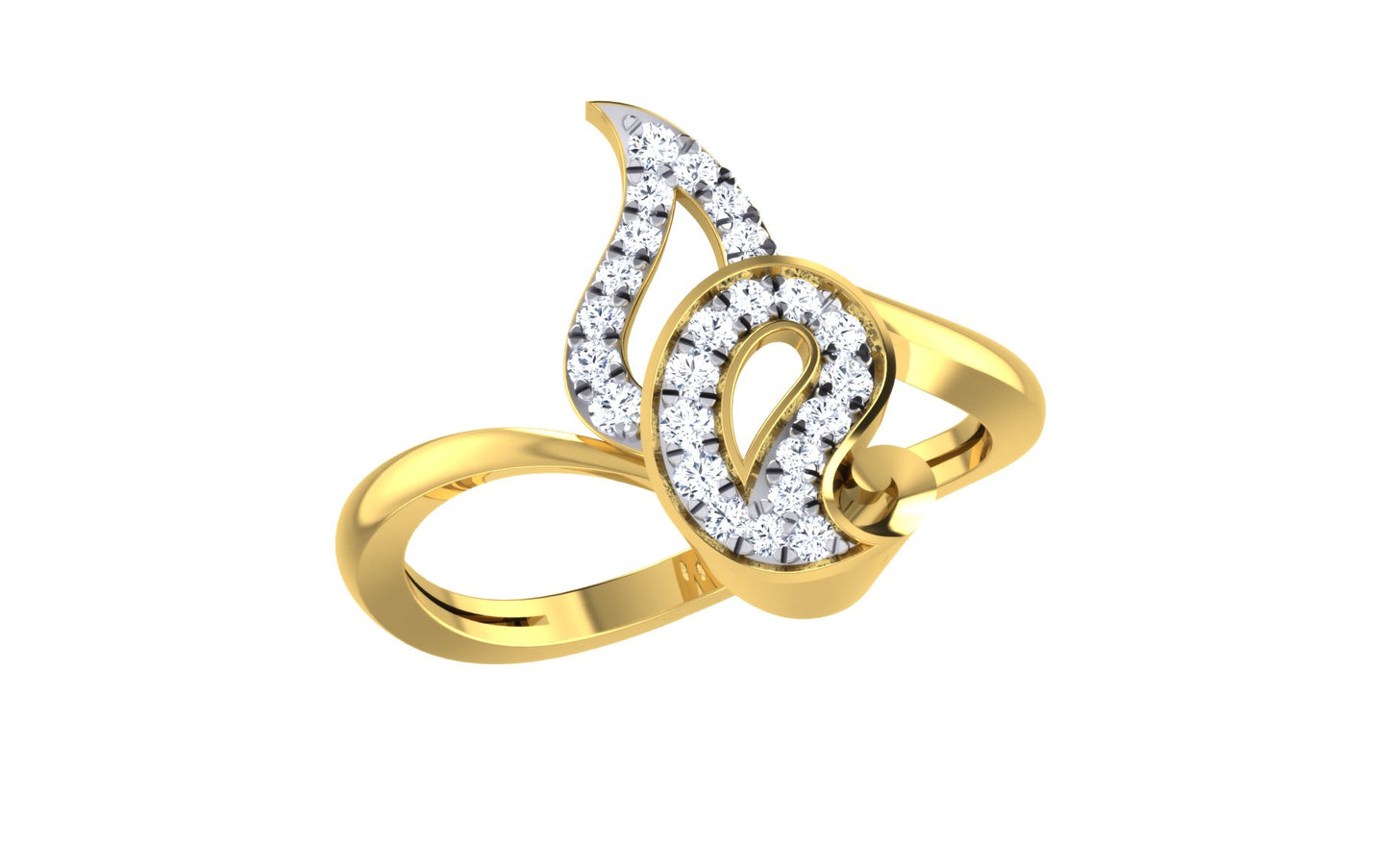 3D Jewelry Files Ring Model 3DM EZ R-164