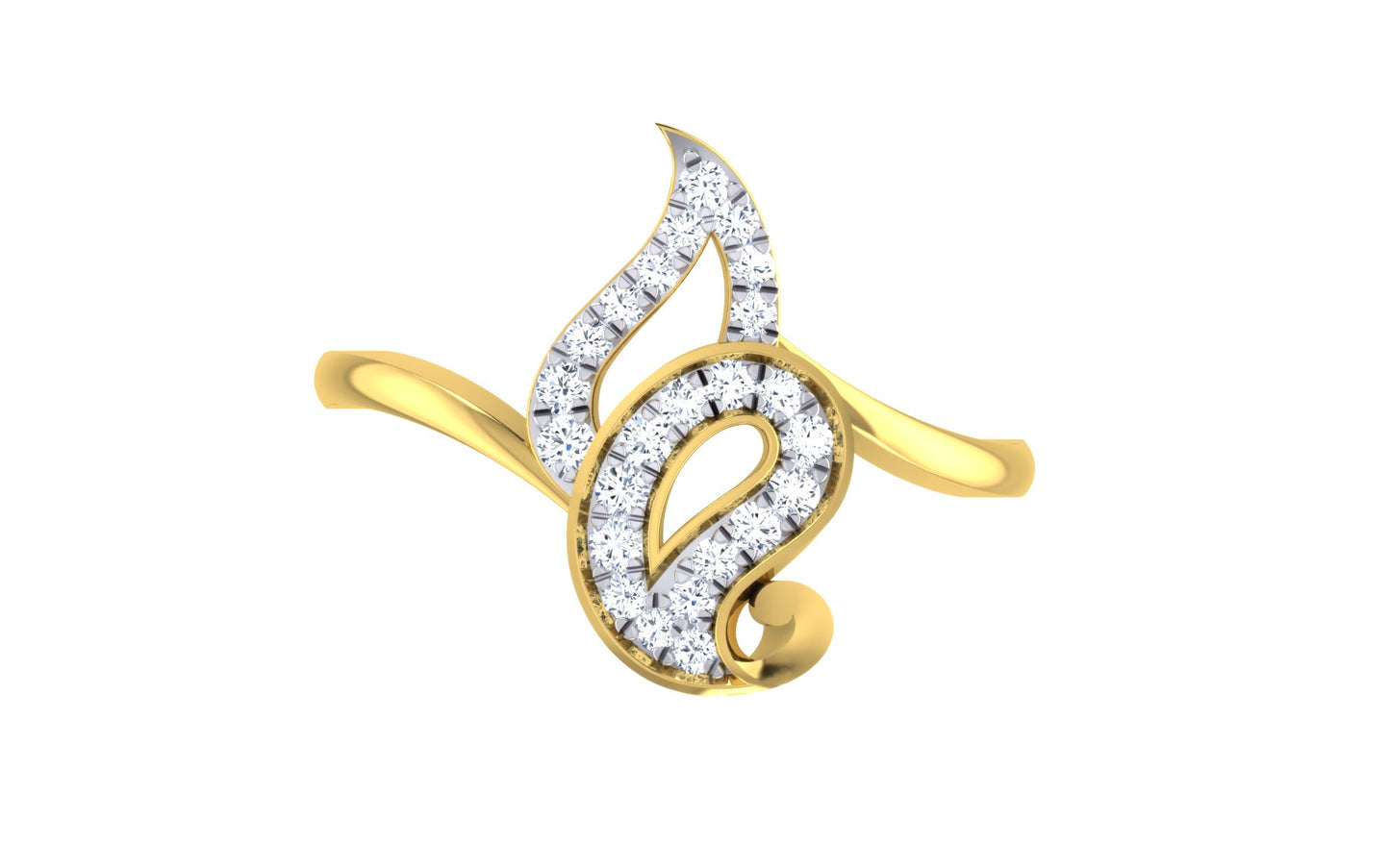 3D Jewelry Files Ring Model 3DM EZ R-164