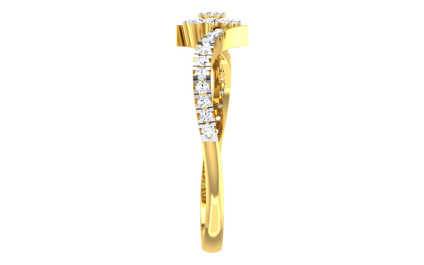 3D Jewelry Files Ring Model 3DM EZ R-166