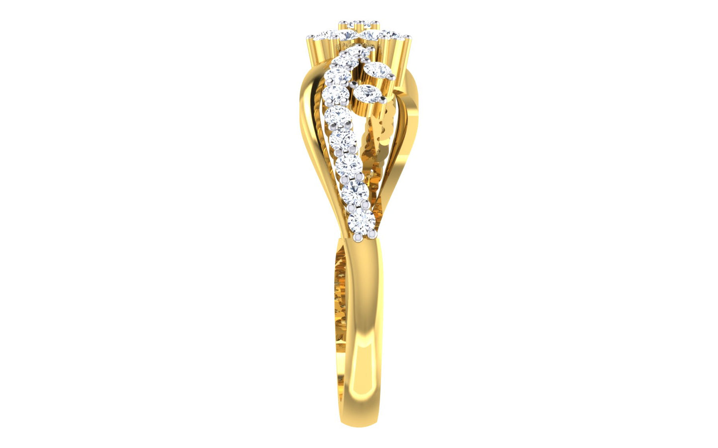 3D Jewelry Files Ring Model 3DM EZ R-168