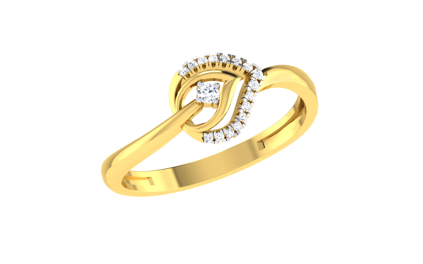 3D Jewelry Files Ring Model 3DM EZ R-197