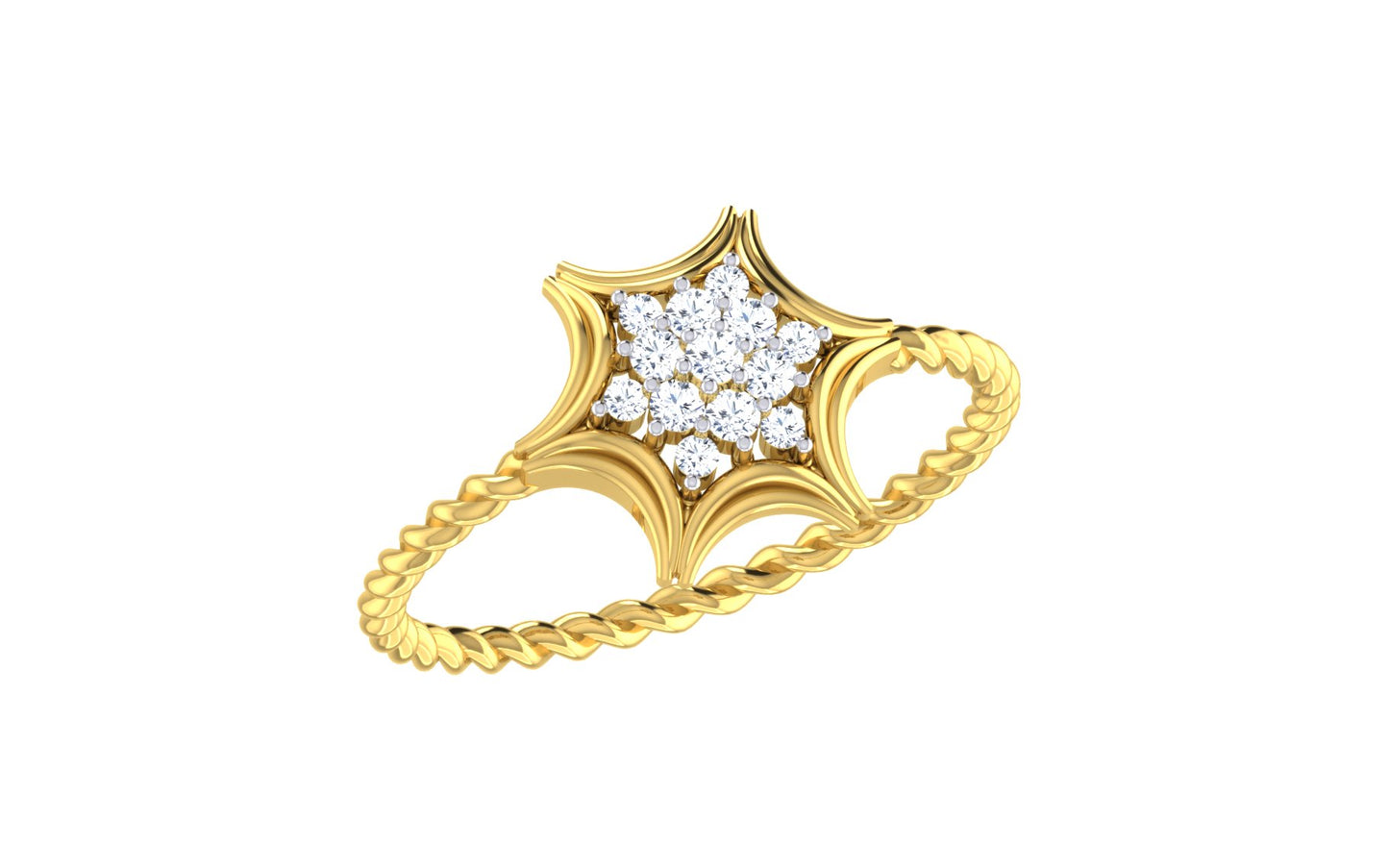 3D Jewelry Files Ring Model 3DM EZ R-84