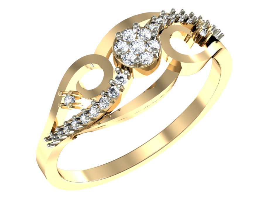 3D Jewelry Files Ring Model 3DM STL R-4101