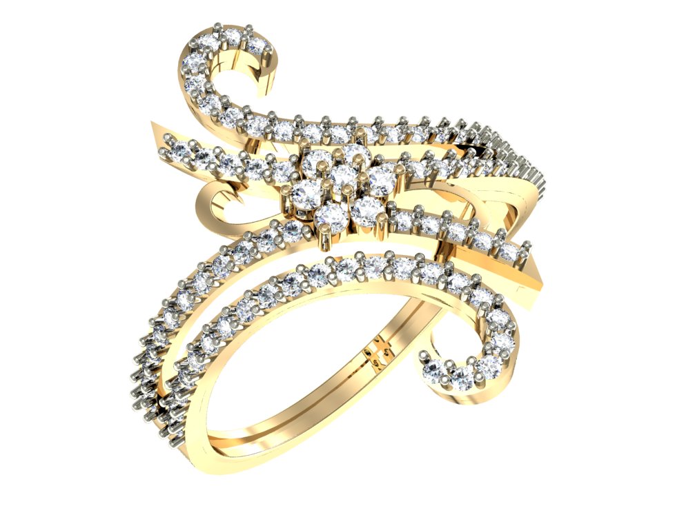 3D Jewelry Files Ring Model STL R-4122