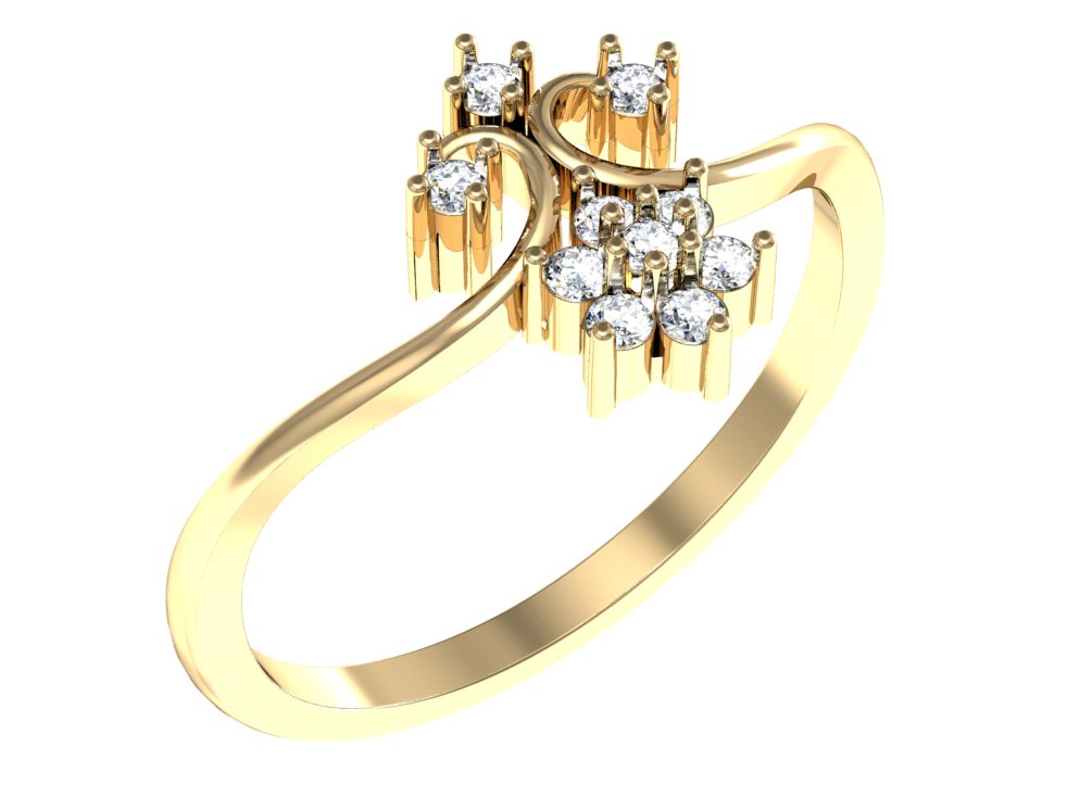 3D Jewelry Files Ring Model STL R-4135