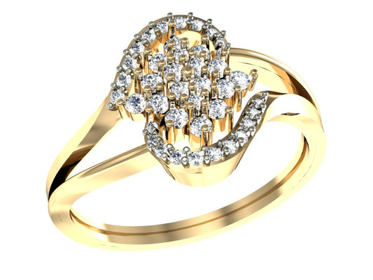 3D Jewelry Files Ring Model STL R-4146