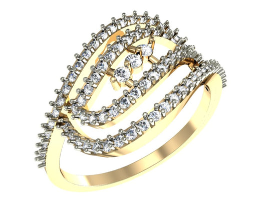 3D Jewelry Files Ring Model 3DM STL EZ R-8