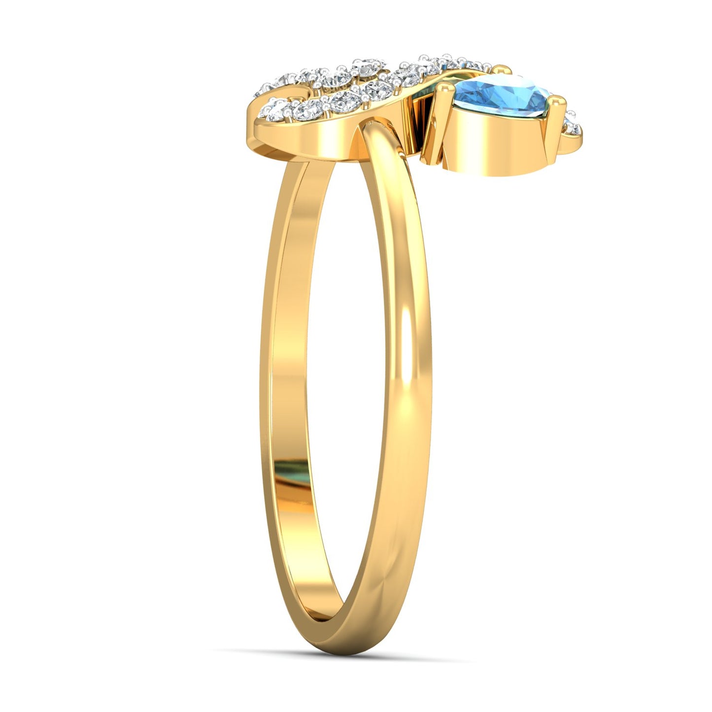 3D Jewelry Files Ring Model 3DM P2 R-25