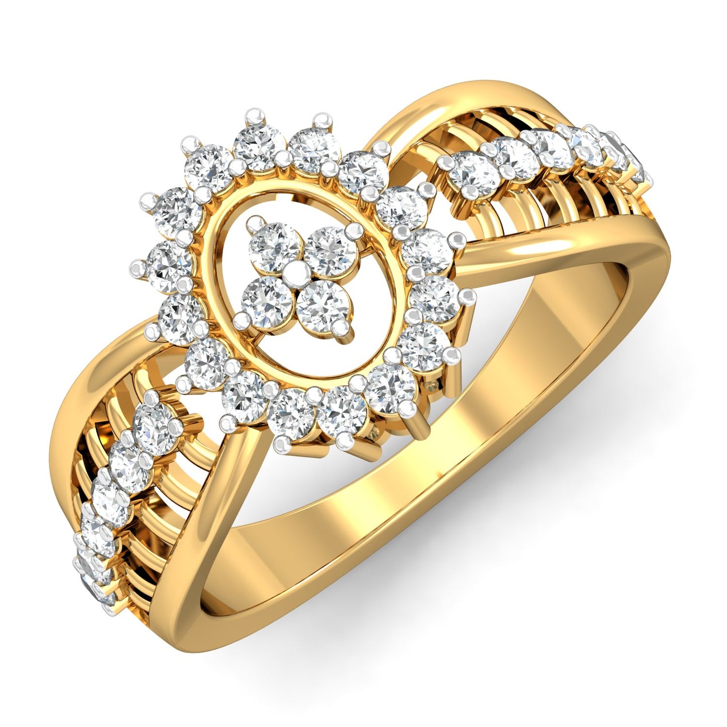 3D Jewelry Files Ring Model 3DM P2 R-48