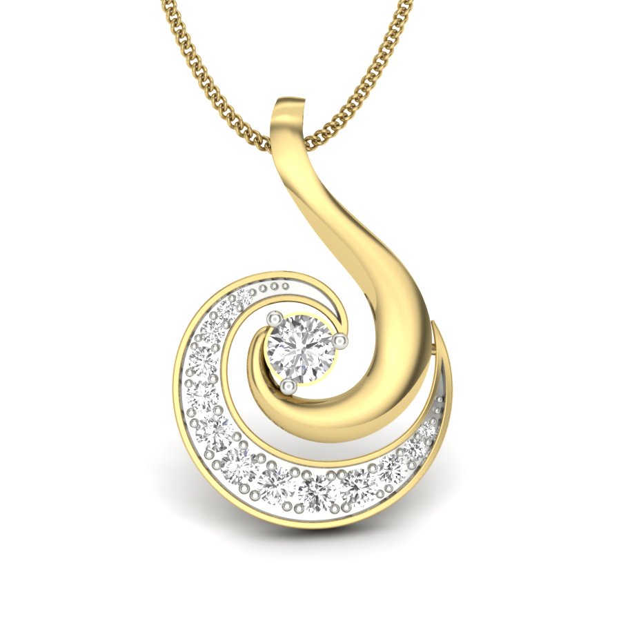 3D Jewelry Files Pendant Model 3DM STL PPD-243-DIA