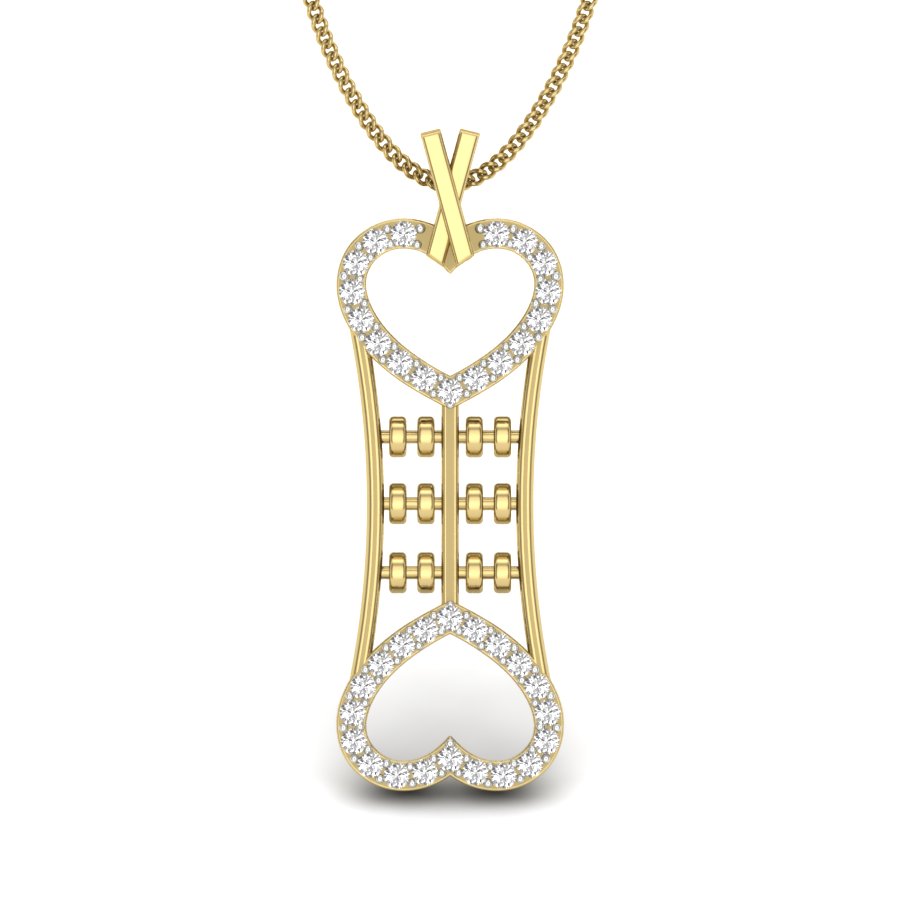 3D Jewelry Files Pendant Model 3DM STL PPD-263-DIA