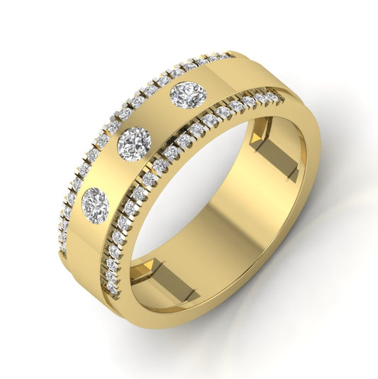 3D Jewelry Files Ring Model 3DM STL PR-079 DIA