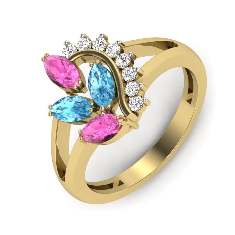 3D Jewelry Files Ring Model 3DM STL PR-131 DIA