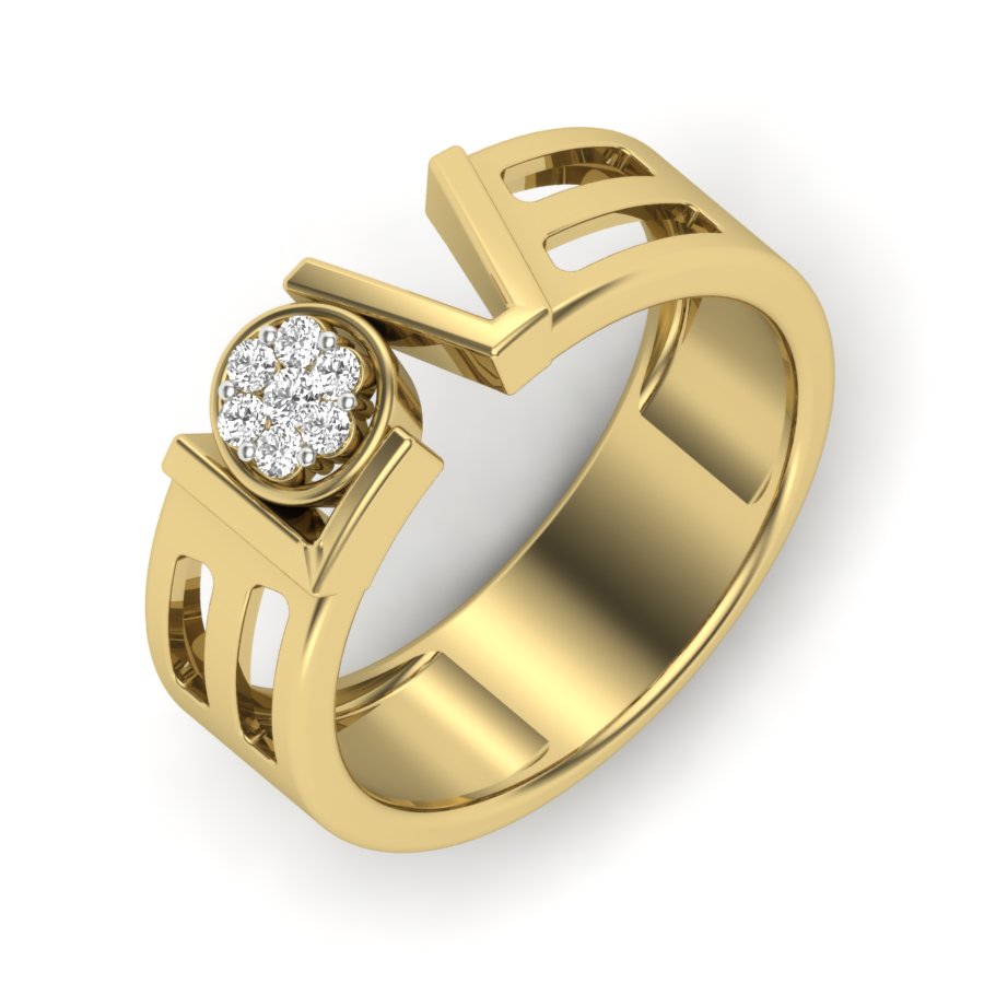 3D Jewelry Files Ring Model 3DM STL PR-196-DIA