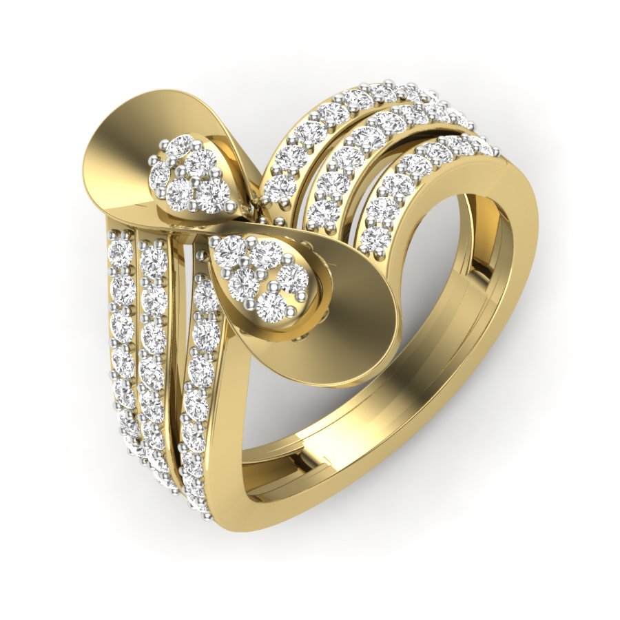 3D Jewelry Files Ring Model 3DM STL PR-267 DIA