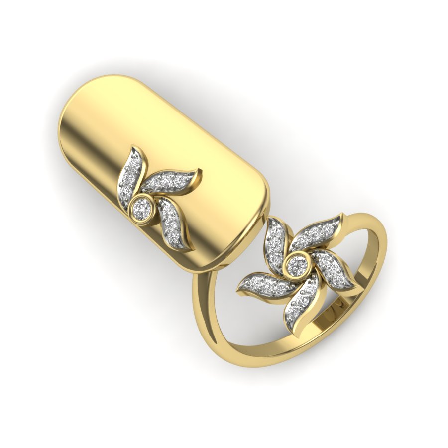 3D Jewelry Files Ring Model 3DM STL PR-278-DIA