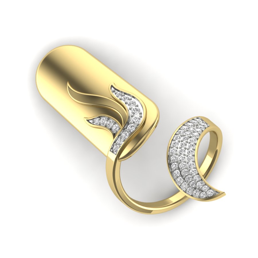 3D Jewelry Files Ring Model 3DM STL PR-285-DIA