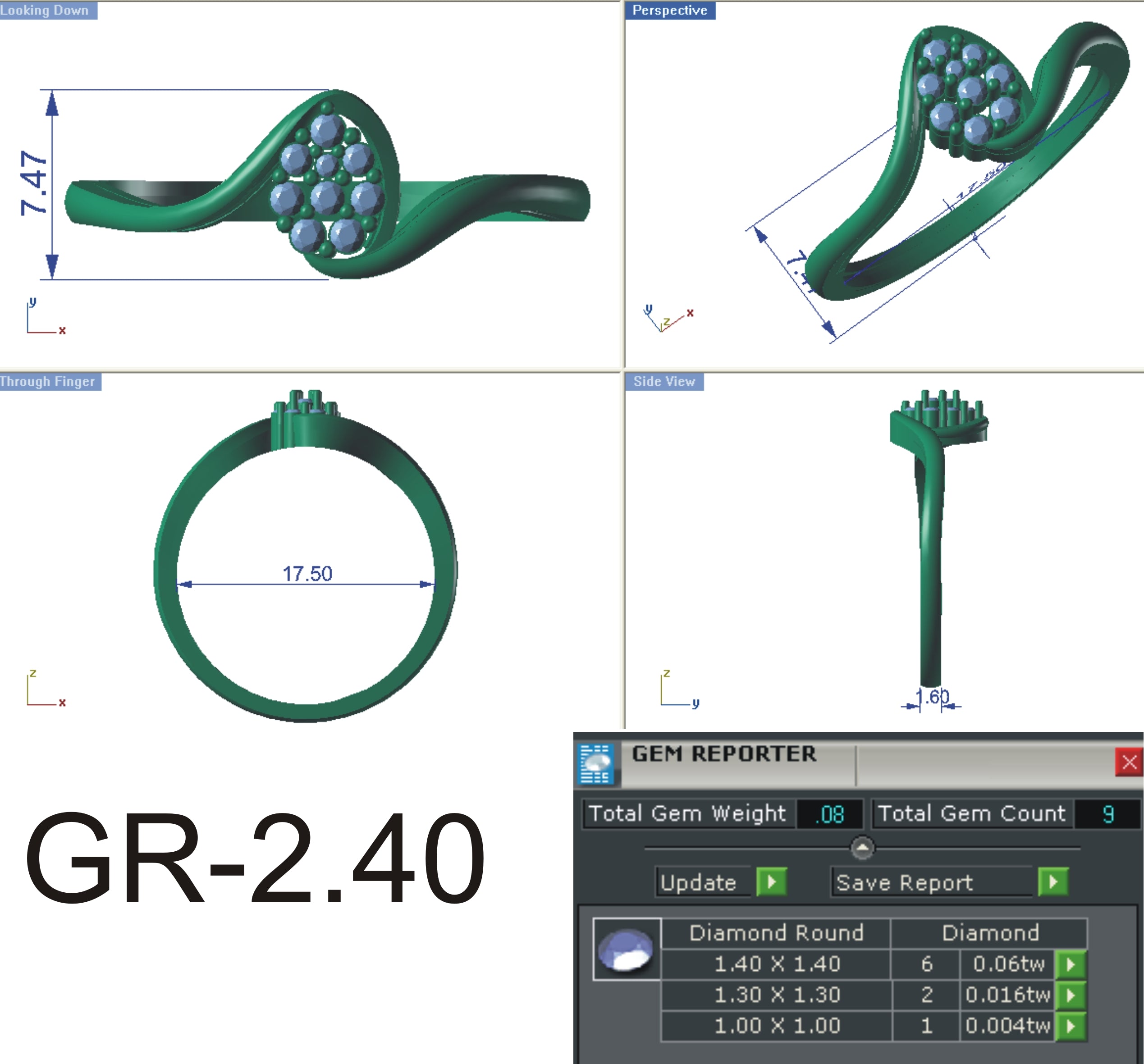 3D Jewelry Files Ring Model STL R-4163 – 3D Jewelry Models | STL 3DM ...