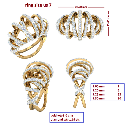 3D Jewelry Files Ring Model 3DM RI-185