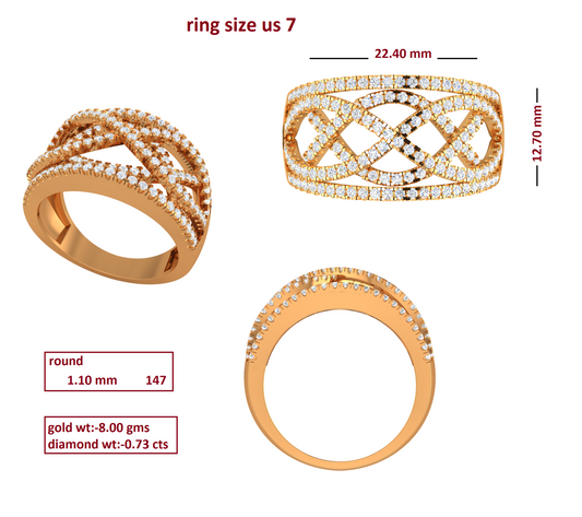 3D Jewelry Files Ring Model 3DM RI-202